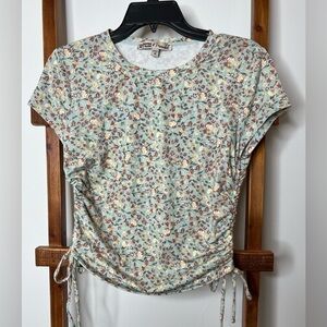 Girls Gypsies & Moondust floral ditsy top